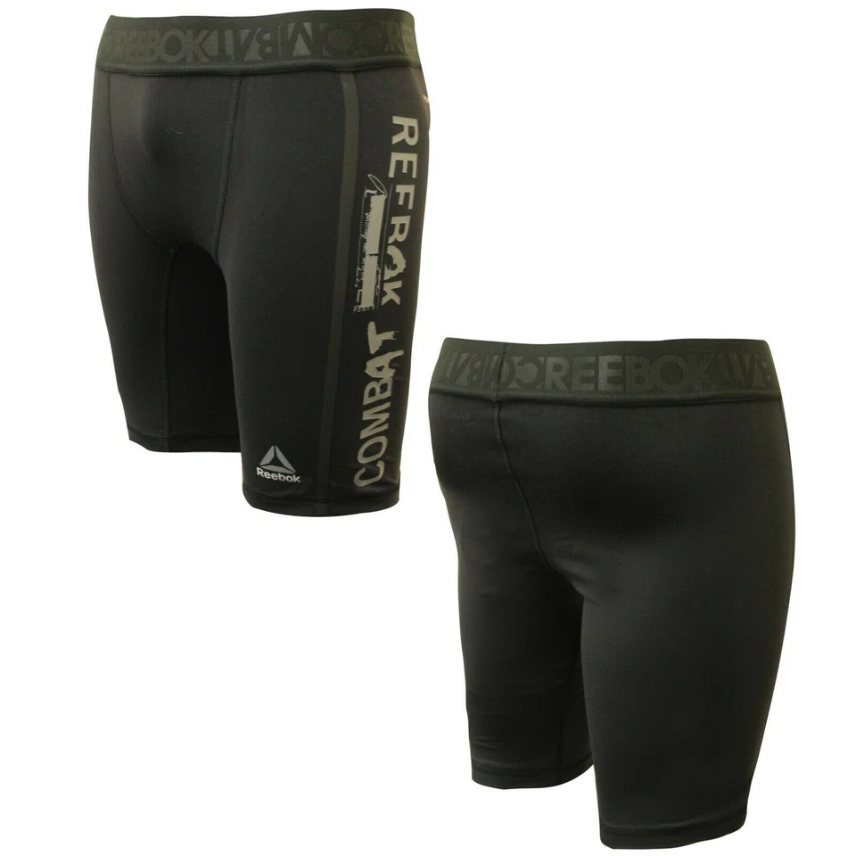 Reebok Combat Valetudo Mens Black Shorts — 第 1/1 张图片