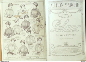 Au Bon marché Catalogue (Lingerie blanc literie) 1916 - Picture 1 of 4