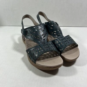 Sandalias Baretraps Jordy 10W verde azulado recortadas zapatos cómodos - Imagen 1 de 5