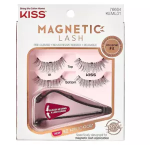 KISS Magnetic Lash 01 and EZ Load Applicator - Picture 1 of 4