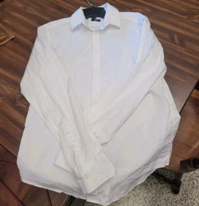 VERSACE Collection Trend Mens White Button Front L/S Dress Shirt Size 15 1/4 40 - Picture 1 of 15