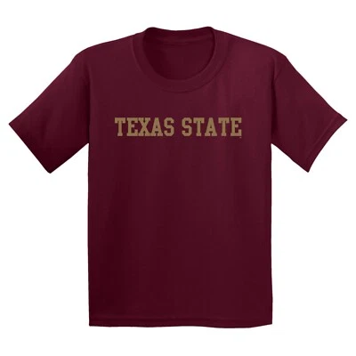 Texas State Bobcats Basic Block Youth T-Shirt - Image 1 of 4