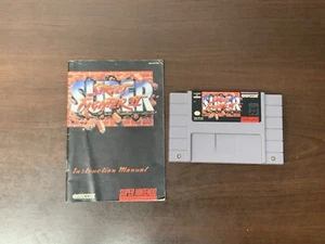snes Super street fighter 2 The new challengers Authentic and work With manual - Picture 1 of 3