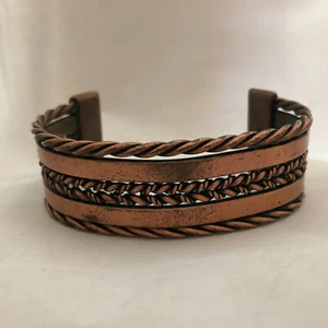 Vintage Copper / Metal Cuff Bracelet CB176 - Picture 1 of 12
