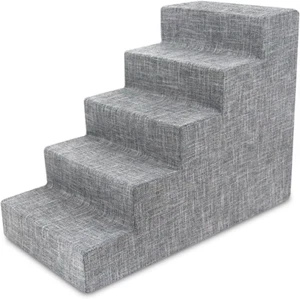Best Pet Supplies Dog Stairs for Small Dogs & Cats, Foam Pet Steps Portable Ramp - Picture 1 of 12