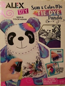 ALEX DIY SEW & COLOR ME TIE DYE PANDA KIT NEW  - Picture 1 of 2