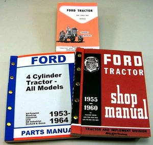 Lot Ford 641 651 661 Tractor Owner Operator Parts Service Repair Shop Manuals - Picture 1 of 12