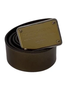 Dolce&Gabbana D&G Belt Leather Brown - Picture 1 of 8