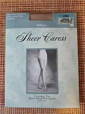 Medias pantimedias vintage Worthington pura caricia con lycra color desnudo Foto 1 de 2