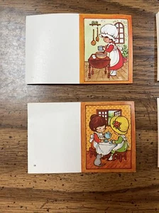 Vtg Holly Hobbie Foldable Gift Tags/ Note Card - Picture 1 of 3
