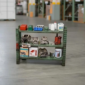 Diorama 1/64 Garage Props Model Repair Workshop Cargo Rack Scene Model AccessorE - Picture 1 of 10