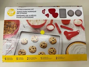 Wilton Non-Stick Baking Set, 15-Piece Grey 1.5Kg - Picture 1 of 3