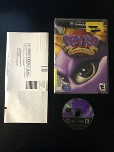 Spyro Enter The Dragonfly (Nintendo Gamecube, 2002) No Manual W/ Reg Card Tested - Picture 1 of 7