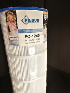 Filbur Mfg FC-1240 Pool Cartridge Filter Also Replace Hayward CX-500 & C-7656  - Picture 1 of 6