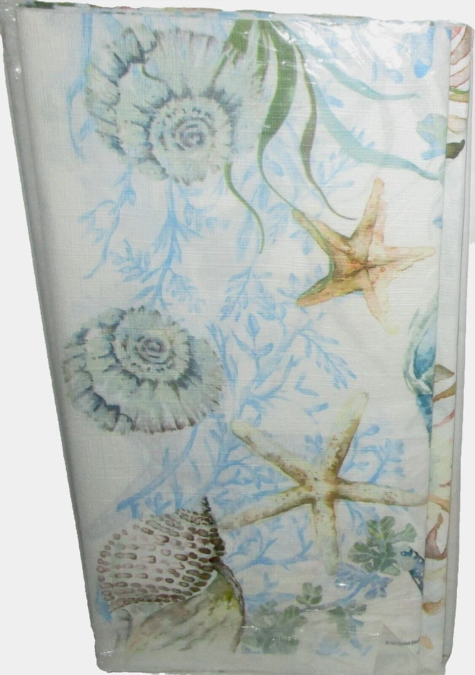 Mantel de papel COSTERO ~CÁSCARA BLANCA ~ 1 capa 54" x 84" Foto 1 de 1