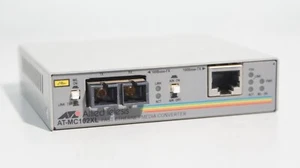 Allied Telesis AT-MC102XL Converter Convertisseur fibre 100FX SC RJ45 - Afbeelding 1 van 4
