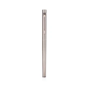 Sheaffer Vintage White Dot Brushed Chrome Cartridge Fill Pen - Picture 1 of 4