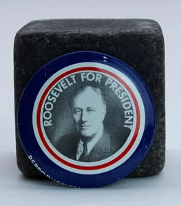 Reproducción de prendedor político Roosevelt para presidente - Imagen 1 de 2