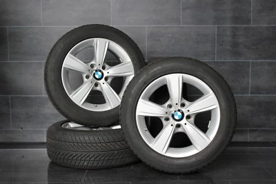 Original BMW 1er F20 F21 RDCi Alufelgen TOP Firestone NEU Winterräder 205 r16 - Bild 1 von 4