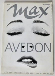 MAX German magazine 11 1994 Richard Avedon - Picture 1 of 2
