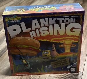 SpongeBob SquarePants: Plankton Rising Board Game - BRAND 🔥 NEW! FACTORY SEALED