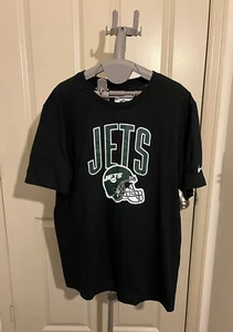 NWT Nike Men's New York Jets Team Athletic Black T-Shirt (L) - Picture 1 of 4