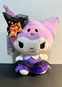 Sanrio Kuromi Halloween Costume Plush 2024 with Witch Costume 8” (NEW WITH TAG) - Picture 1 of 4