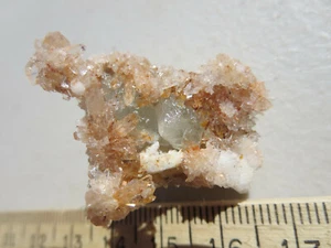 323 CREEDITE WITH FLUORITE SPECIMEN FROM MINA NAVIDAD, DURANGO, MEXICO - Picture 1 of 3