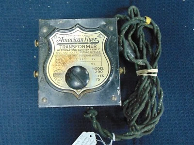 AMERICAN FLYER TRANSFORMER MODEL 1290 75 WATTS - Image 1 of 2