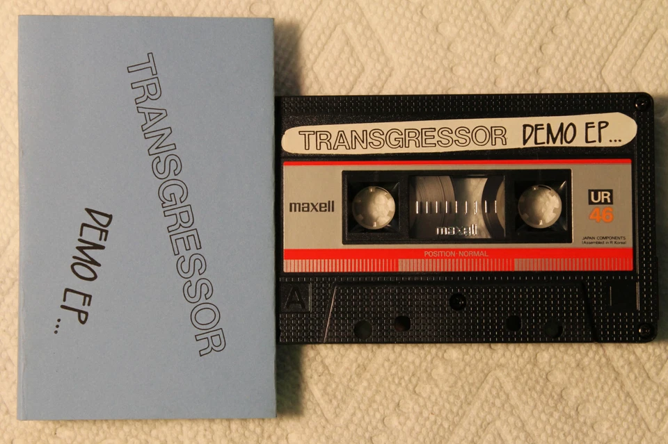 Transgressor – Demo EP US orig' private cassette Alternative 1989 TESTED - Image 1 of 1