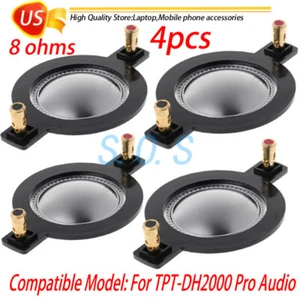 4Pcs For Timpano Tempesta TPT-RPDH2000 TPT-DH2000 Replace Diaphragm Horn Driver - Picture 1 of 6