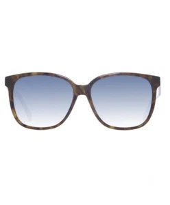 Just Cavalli JC645S 52W Tortoise Blue Square Glossy Sunglasses Frames 58-14-140 - Picture 1 of 3
