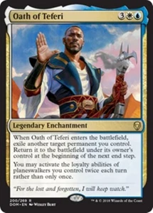 MTG - OATH OF TEFERI - Dominaria (R) - Foto 1 di 1