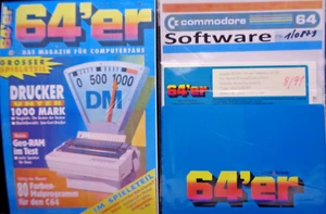 COMMODORE 64/128 -- 64´er AUSGABE 8/91 BEGLEITDISKETTE (MARKT & TECHNIK - DISK) - Bild 1 von 2