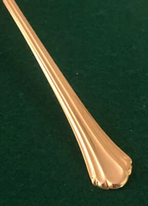 4 Reed & Barton ESTORIL GOLD Electroplate TEASPOONS Flatware Stainless 6-1/4” - Picture 1 of 2