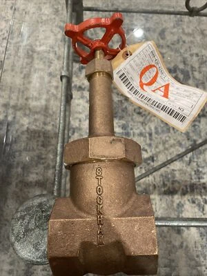 Stockham B-120 Bronze Wedge Gate Valve 2in 150 NOS - Image 1 of 4