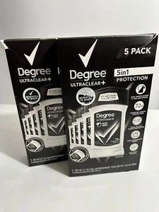 Degree Men UltraClear+ Antiperspirant Deodorant Black and White 2.7 Oz (2pks) - Picture 1 of 6