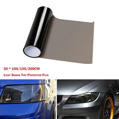 30 X 150cm MEDIUM Smoke Black Tint Film Headlights Tail Lights Car Vinyl Wrap • 6.05€