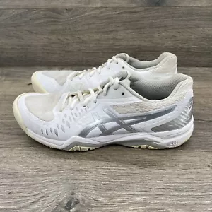 ASICS GEL Challenger Sneakers Shoes Women's Size 9 US White Silver 1042A041-113 - Picture 1 of 16