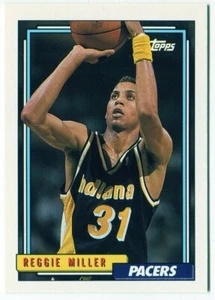 1992-93 Topps #193 Reggie Miller Indiana Pacers - Picture 1 of 2