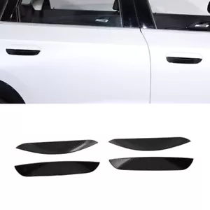 Cubierta de tazón de manija de puerta exterior de fibra de carbono 4 piezas para BMW X3 2025 2026 2027 - Imagen 1 de 11