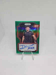 ๐2022 PANINI SELECT UFC Green PRIZM AUTO DEMIAN MAIA - Picture 1 of 2