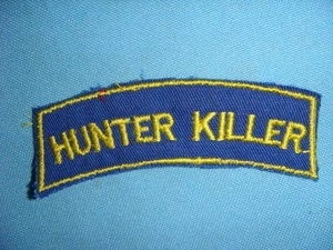 VIETNAM WAR TAB PATCH US HUNTER KILLER - Picture 1 of 2