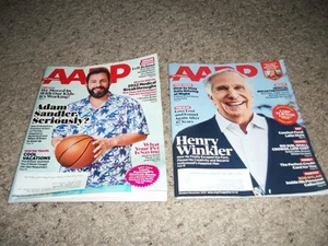 AARP MAGAZINE October/November 2022 Adam Sandler & AARP 2023 Henry Winkler Mag - Picture 1 of 2