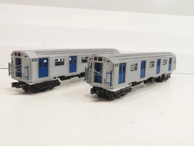 MTH 20-2283-3 MTA Premier R-32 2-Car Add-On Non Powered Subway Set NIB  - Image 1 of 4