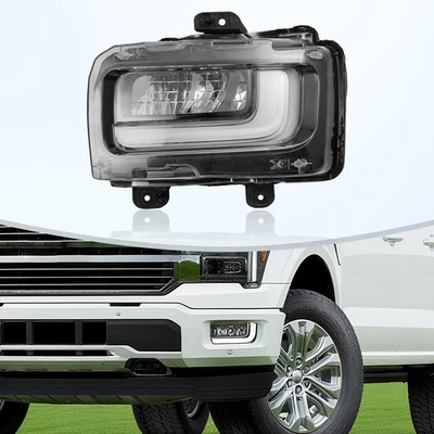 LED Fog Light For 2024-2025 Ford F150 King Ranch/Platinum Front Bumper Fog Light - Image 1 of 4