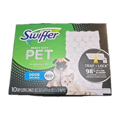 Swiffer Sweeper Pet Heavy Duty Multi-Surface Dry Sweeping Cloths,  10 count - Image 1 of 4