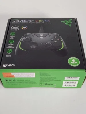 Razer Wolverine V2 Chroma Controller, Wired for Xbox Series X|S,One, PC New  - Image 1 of 2