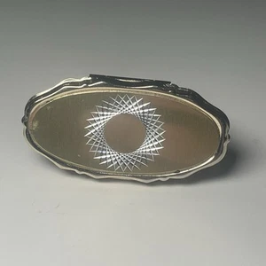 Cartera vintage tono dorado soporte lápiz labial de viaje con espejo - Imagen 1 de 6