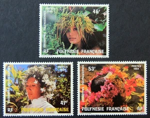 Franz. Polynesien, Mi.Nr. 410-412 (Jahr 1984) postfrisch - Bild 1 von 1